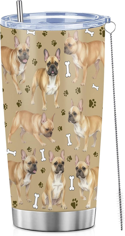 Beagle Gifts for Women Men, 40oz Stainless Steel Insulated Tumbler Travel Cup Mug, Funny and Unique Beagle Gifts for Dog Lover - Colors B
