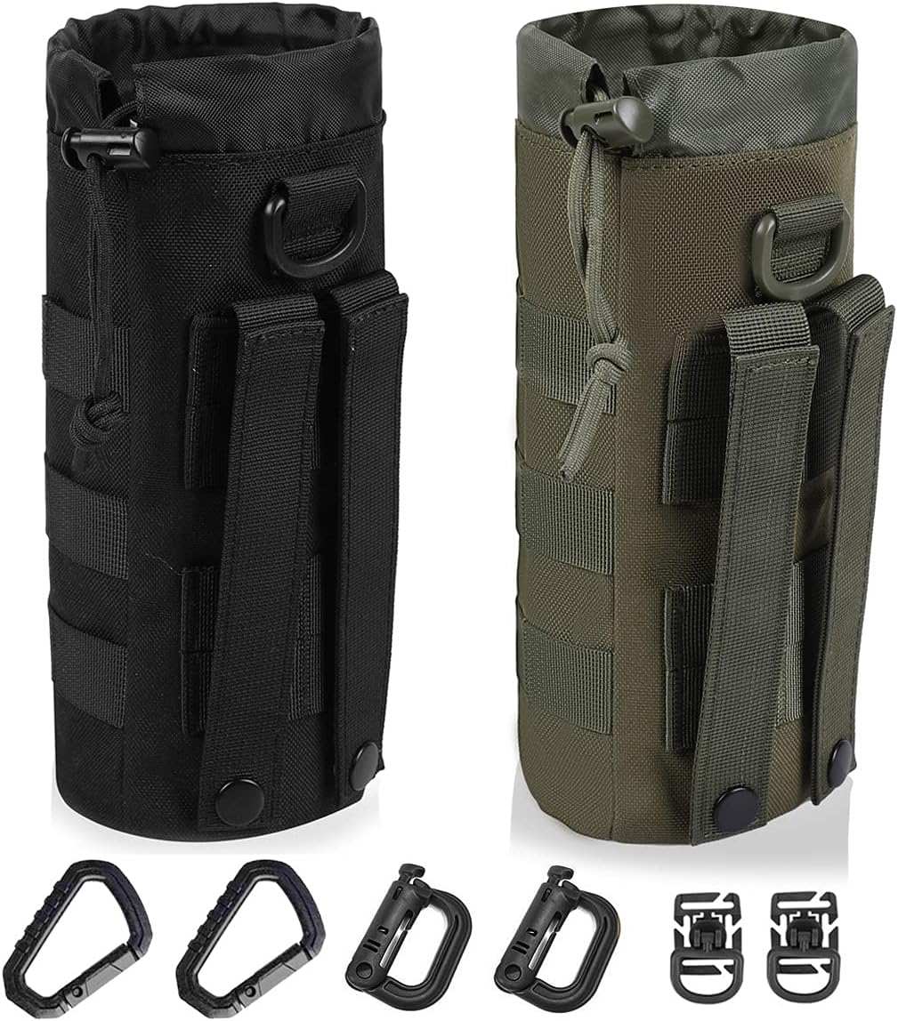 Molle Water Bottle Holder, Water Molle Attachments, Molle Water Bottle Pouch, Tactical Backpack Attachment Pouches