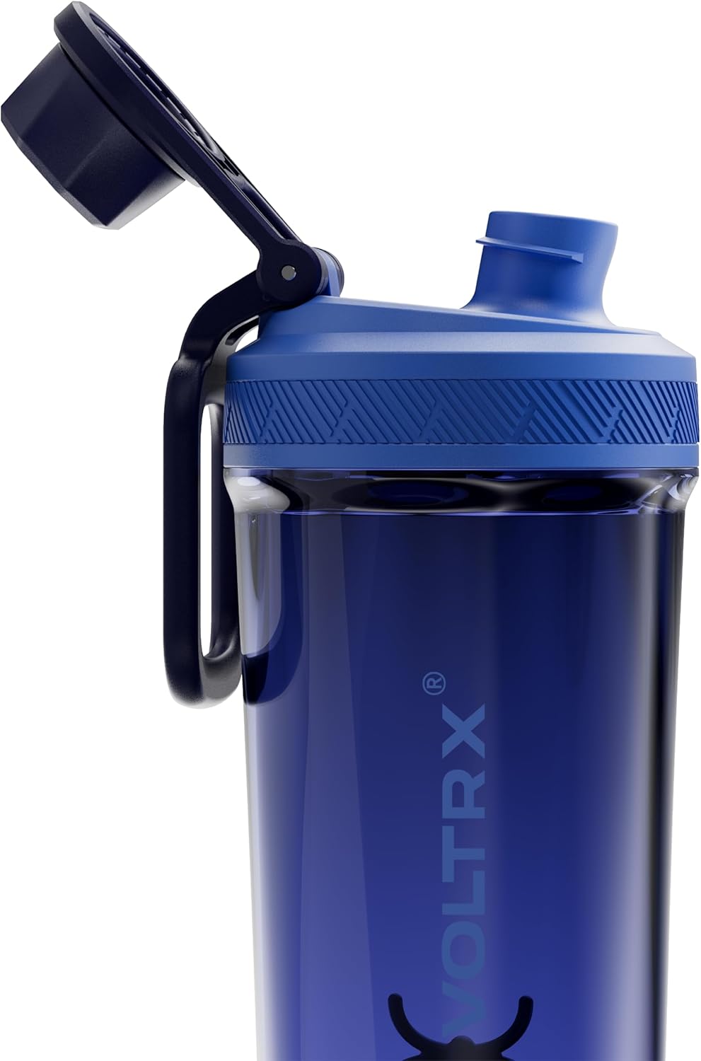 VOLTRX Electric Protein Shaker Bottle - USB Rechargeable Mixer Cup for Shakes and Meal Replacements, BPA-Free Tritan, 20oz
