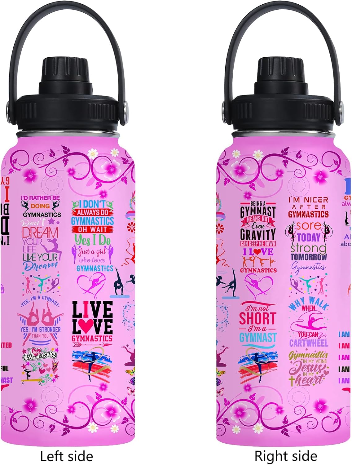 Pickleball Water Bottle 32oz Stainless Steel Insulated Vaccum with Lid, Pickleball Gifts for Pickleball Players, Pickleball Lovers, Women Girls Ladies