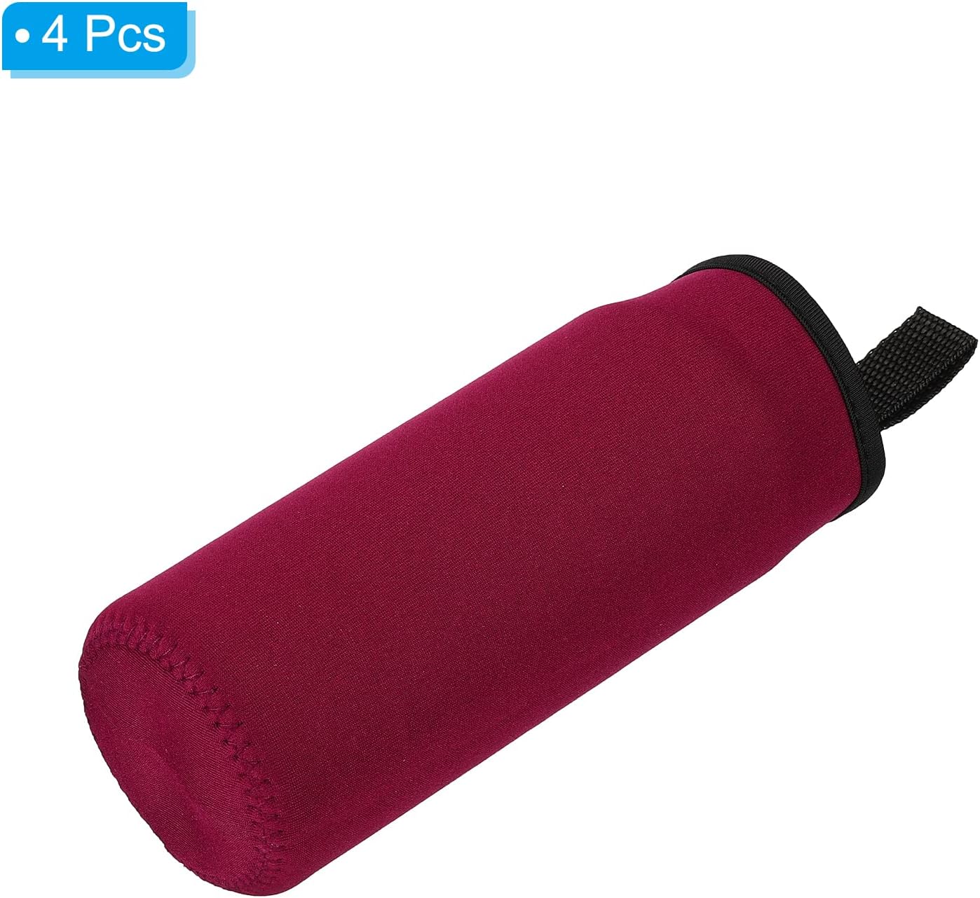 PATIKIL Water Bottle Sleeves, Neoprene Insulated Bottle Bag Holder Carrier Pouch with Finger Strap