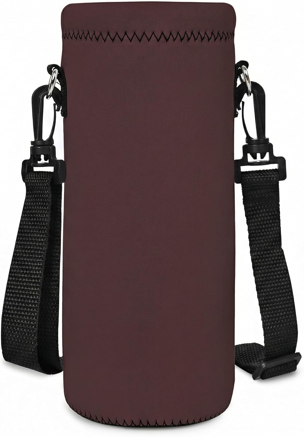 AUPET Water Bottle Sling Bag Carrier Crossbody Sleeve,Insulated Neoprene Bottle Case Holder Pouch Cover 500ML/17oz with Shoulder Strap for Walking Women Men