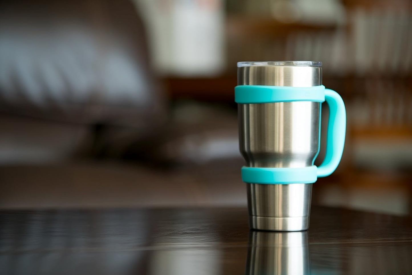 STRATA CUPS 30 oz Tumbler Handle - Available For 30 oz YETI Tumbler, OZARK TRAIL, Rambler Tumbler- BPA free (Black)