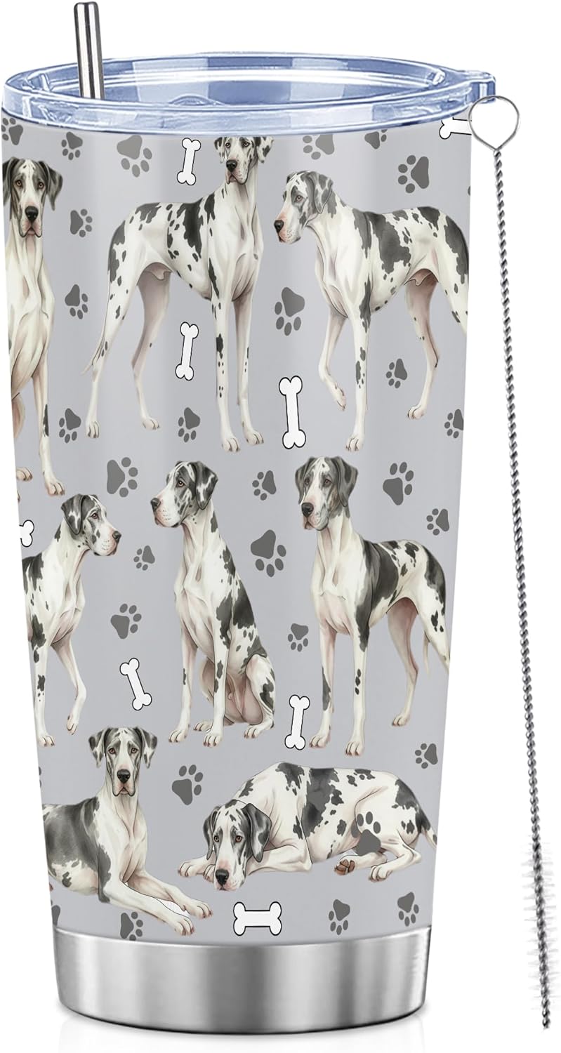 Beagle Gifts for Women Men, 40oz Stainless Steel Insulated Tumbler Travel Cup Mug, Funny and Unique Beagle Gifts for Dog Lover - Colors A