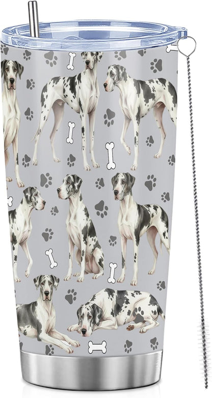 Beagle Gifts for Women Men, 40oz Stainless Steel Insulated Tumbler Travel Cup Mug, Funny and Unique Beagle Gifts for Dog Lover - Colors A