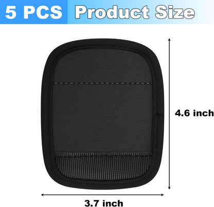 Cosmos 5 Pcs Handle Cover Compatible with Stanley Tumbler Handle, Water Bottle Handle Protector Coat Travel Mug Insulated Cup Handle Wrap Grip Sleeve Compatible with Stanley Cup Accessories, 5 Colors