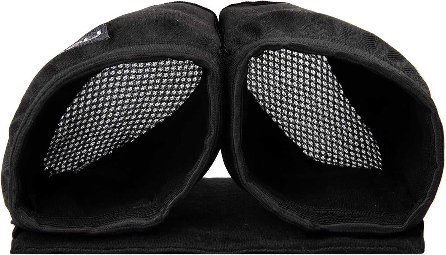 riemot Luggage Travel Cup Holder Free Hand Drink Caddy - Hold Two Coffee Mugs - Fits Roll on Most Suitcase Handles - Gifts for Flight Attendants &Frequent Travelers Accessories Black