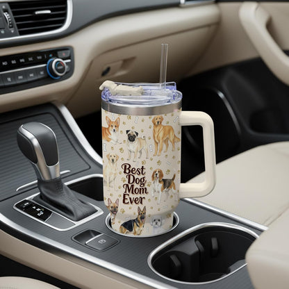 Beagle Gifts for Women Men, 40oz Stainless Steel Insulated Tumbler Travel Cup Mug, Funny and Unique Beagle Gifts for Dog Lover - Colors A