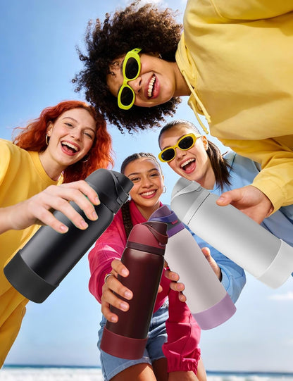 Mity rain 2PCS Silicone Boot for Owala Water Bottle 24 oz 32 oz, Anti-Slip Protective Sleeve Bottom Bumper Protector for FreeSip Stainless Steel Water Bottles Accessories