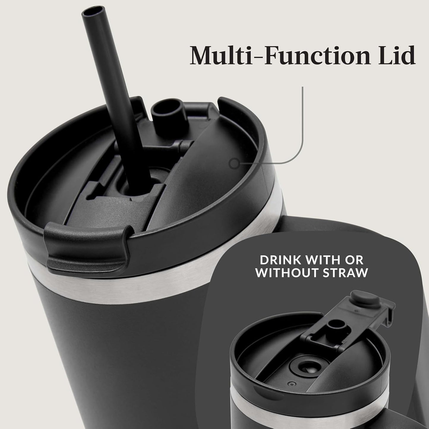 Contigo Streeterville 40oz Tumbler, Stainless Steel Vacuum Insulated, Leak-Proof, Cold for 29 Hours, Reef