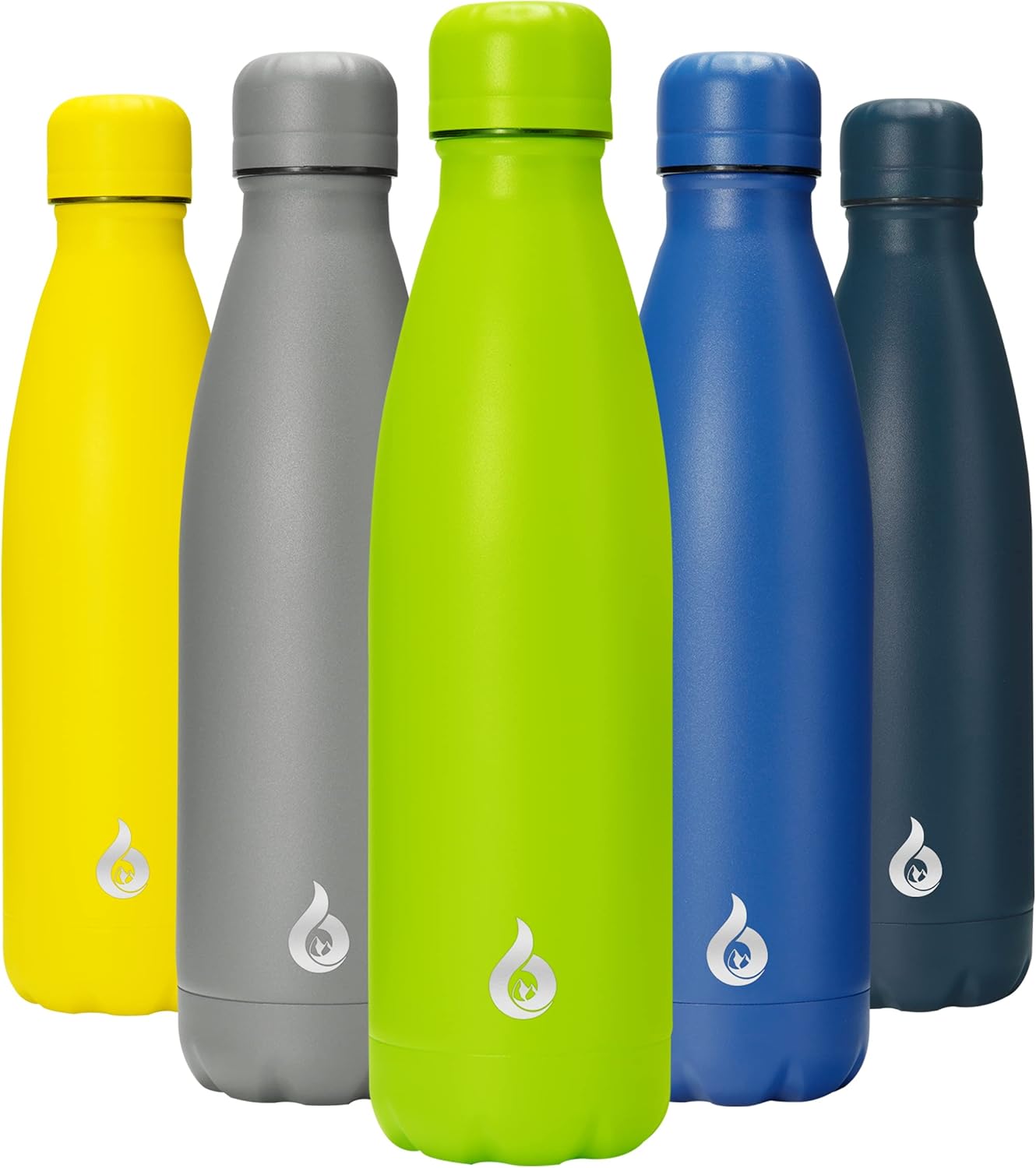 BJPKPK Insulated Water Bottle 12oz Small Stainless Steel Water Bottles Reusable Metal Thermal Keep Cold and Hot,Dreamy Purple - Colors A