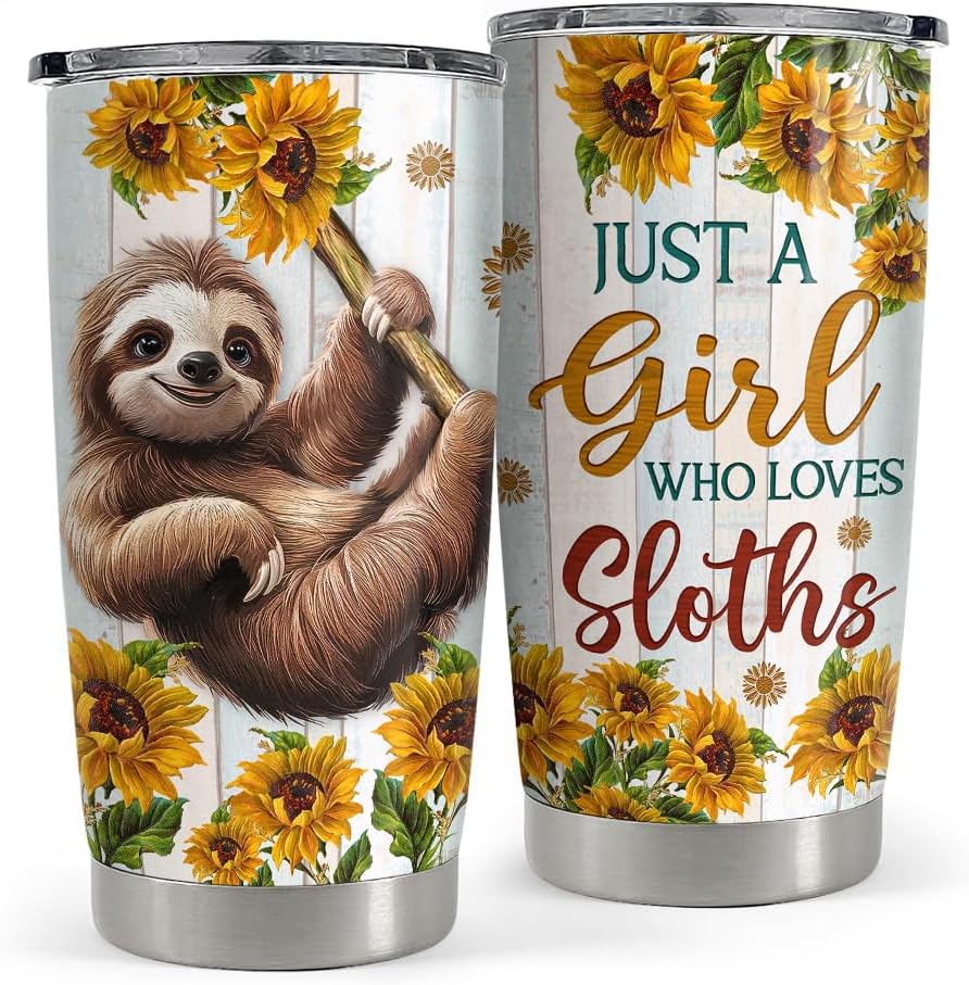 SANDJEST Pickleball Tumbler 20oz, Stainless Steel Travel Cup with Lid, Insulated Coffee Mug, Pickleballs Gifts for Women Girls Friends Sisters Players on Birthday Christmas