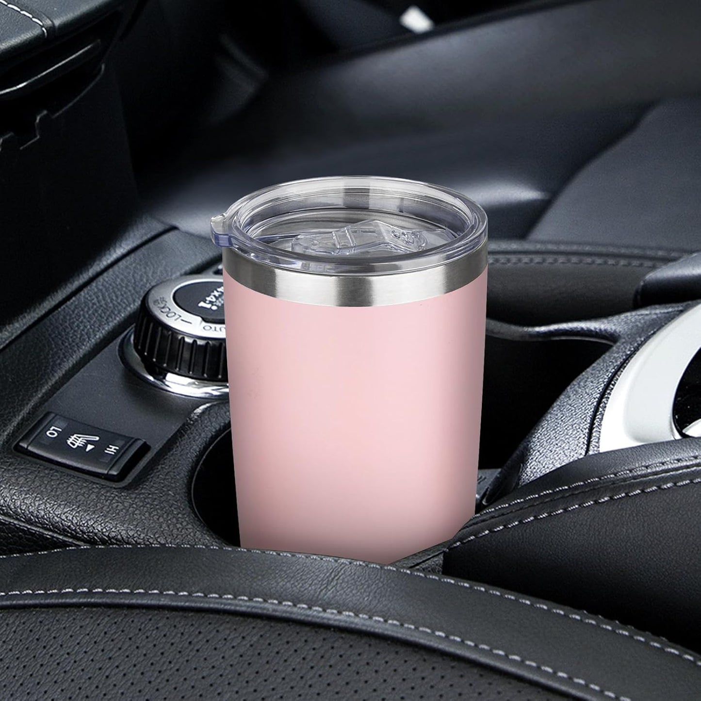 20oz Tumbler with Lid Stainless Steel Insulated Tumblers Travel Coffee Tumbler Bulk Double Wall Vacuum Insulated Water Cup Gifts for Christmas Women Men Her Him Home Office(Navy Blue, 1pack)
