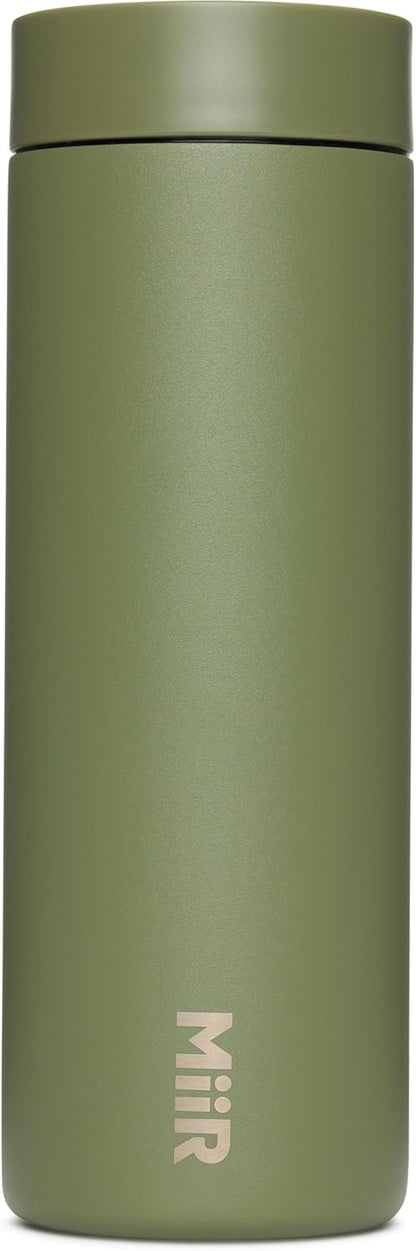MiiR 360 Traveler, Stainless Steel Double-Wall Vacuum Insulated Tumbler - Leakproof 360 Lid for Easy Sipping on the Go; Perfect for Hot & Cold Drinks