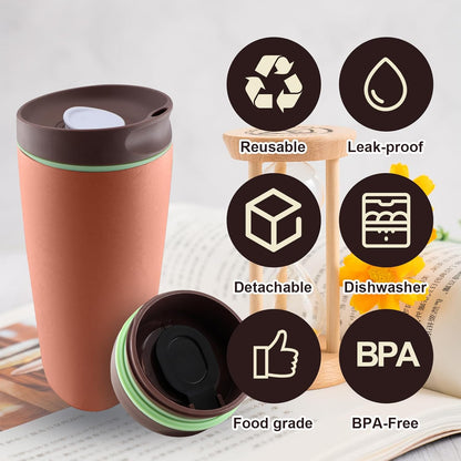Replacement Slider Lid for Owala SmoothSip 20oz & 12oz, Top Cover Compatible with Owala 24oz Coffee Tumbler, Coffee Travel Mugs Leakproof Accessories, BPA-Free (Black Cherry)