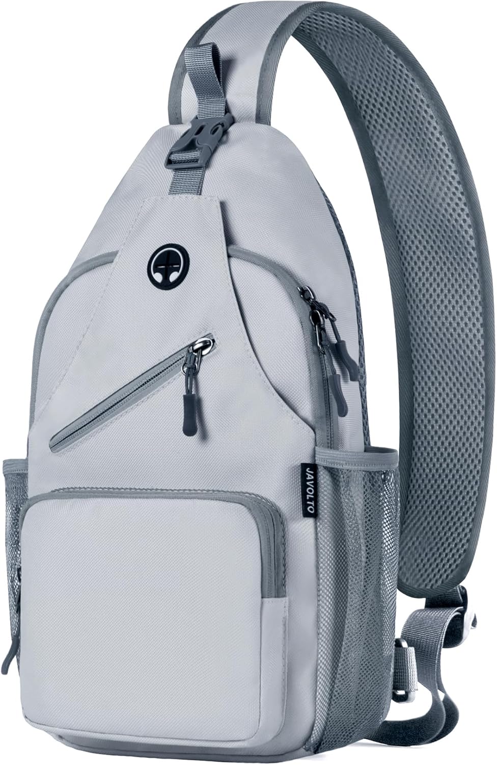 Javolto Sling Bag for Men Crossbody Backpack, Small Sling Backpack Mens Shoulder Bag, Casual Daypack Hiking Bag for Travel