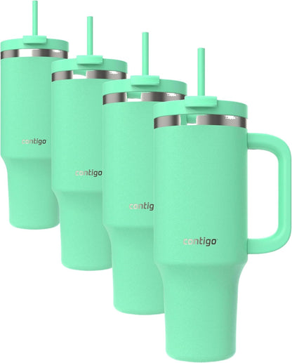Contigo Streeterville 40oz Tumbler, Stainless Steel Vacuum Insulated, Leak-Proof, Cold for 29 Hours, Reef
