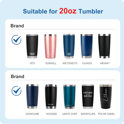 2 Pack 20 ozTumbler Lid for Yeti Rambler,Old Style Rtic and More Travel Mugs, Splash Proof Replacement Lid for 3.2" Inner Diameter Tumblers