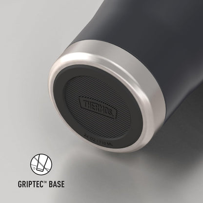 THERMOS ICON SERIES, Stainless Steel Tumbler with Slide Lock, 18 Ounce, Mystic Navy