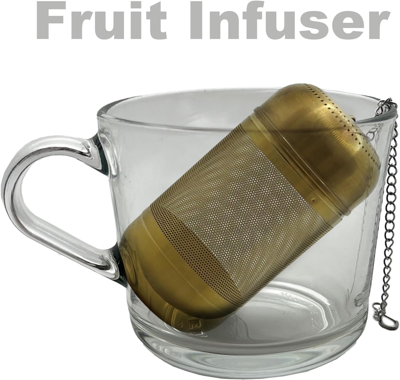 2PCS Fruit Infuser Insert,Flower Tea Infuser for Wide Mouth Water Bottles,Compatible with Stanley,Hydro Flask,Iron Flask, Takeya, ThermoFlask and Similar
