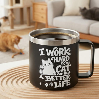 Administrative Professional Day Gifts, 14oz Insulated Coffee Mug with Lid, Administrative Assistant Gifts for Women Men, Thank You Gift For Women, Office Appreciation Stainless Steel Travel Cup