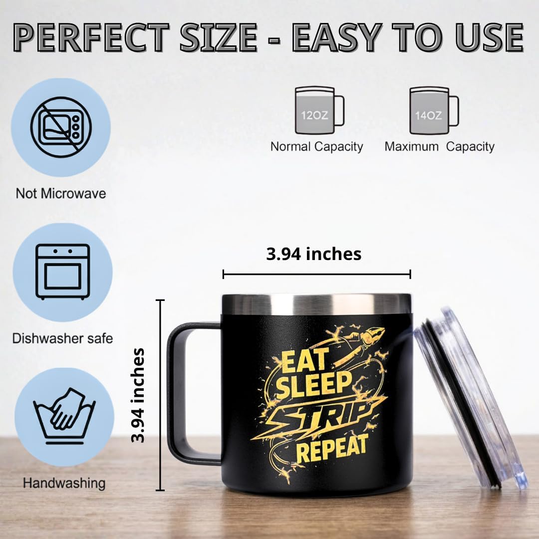 Administrative Professional Day Gifts, 14oz Insulated Coffee Mug with Lid, Administrative Assistant Gifts for Women Men, Thank You Gift For Women, Office Appreciation Stainless Steel Travel Cup