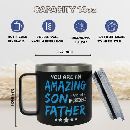 Administrative Professional Day Gifts, 14oz Insulated Coffee Mug with Lid, Administrative Assistant Gifts for Women Men, Thank You Gift For Women, Office Appreciation Stainless Steel Travel Cup