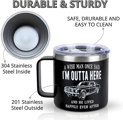 Administrative Professional Day Gifts, 14oz Insulated Coffee Mug with Lid, Administrative Assistant Gifts for Women Men, Thank You Gift For Women, Office Appreciation Stainless Steel Travel Cup