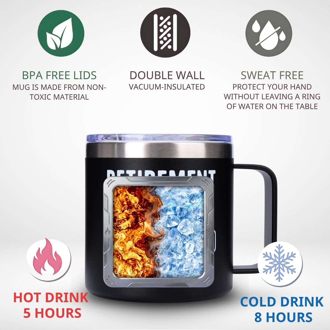 Administrative Professional Day Gifts, 14oz Insulated Coffee Mug with Lid, Administrative Assistant Gifts for Women Men, Thank You Gift For Women, Office Appreciation Stainless Steel Travel Cup