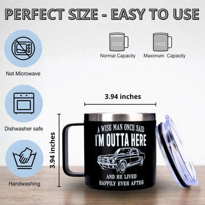 Administrative Professional Day Gifts, 14oz Insulated Coffee Mug with Lid, Administrative Assistant Gifts for Women Men, Thank You Gift For Women, Office Appreciation Stainless Steel Travel Cup