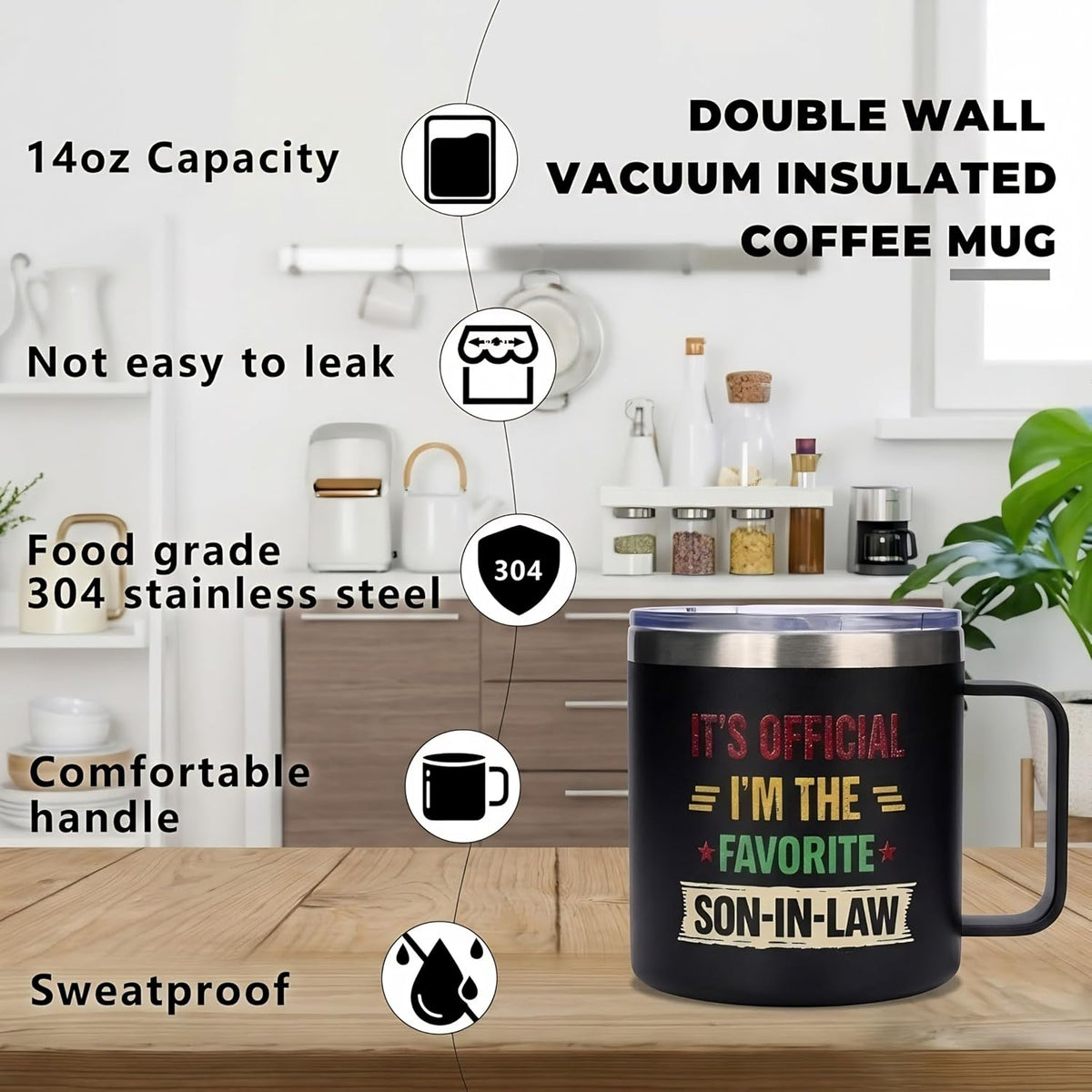 Administrative Professional Day Gifts, 14oz Insulated Coffee Mug with Lid, Administrative Assistant Gifts for Women Men, Thank You Gift For Women, Office Appreciation Stainless Steel Travel Cup