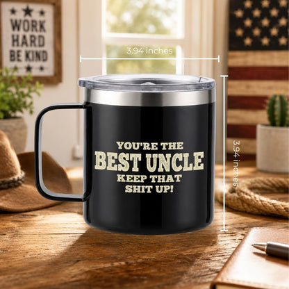 Administrative Professional Day Gifts, 14oz Insulated Coffee Mug with Lid, Administrative Assistant Gifts for Women Men, Thank You Gift For Women, Office Appreciation Stainless Steel Travel Cup