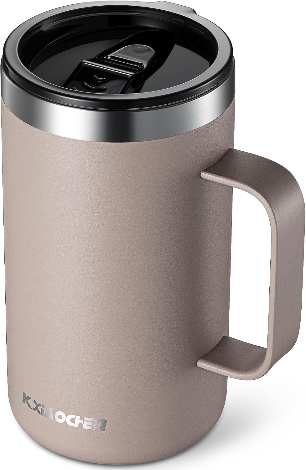 20 oz Insulated Coffee Mug, Coffee Cup with Lid and Wide Handle