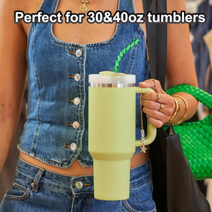 Reusable Straws for Stanley Cup Replacement,12 Inch Plastic Long Straw for 40 30 oz Tumbler,Colorful Hard Drinking Straws for Stanley,10mm Large Wide Water Bottle Straw for Stanley Cup Accessories