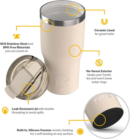 20oz Essential Tumbler with Lid, Ceramic Lined, Orchid