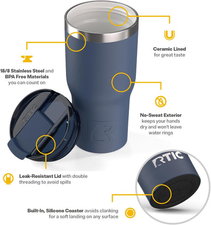 20oz Essential Tumbler with Lid, Ceramic Lined, Orchid