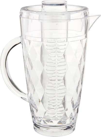 Fruit Infusion Flavor Pitcher, Clear, 93 oz.