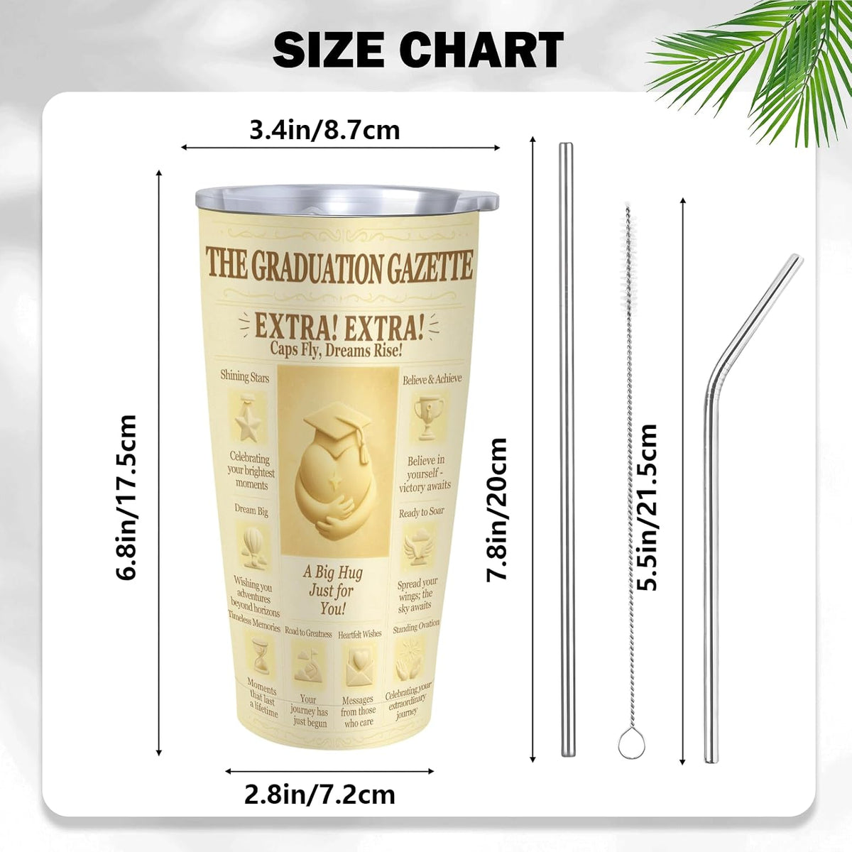 Engineer Gifts 20oz Insulated Tumbler, Newspaper-Inspired Blueprint & Circuit Design, Stainless Steel Travel Mug with Lid, for Men & Women, Students, Graduation, PE/EIT, Retirement, Appreciation