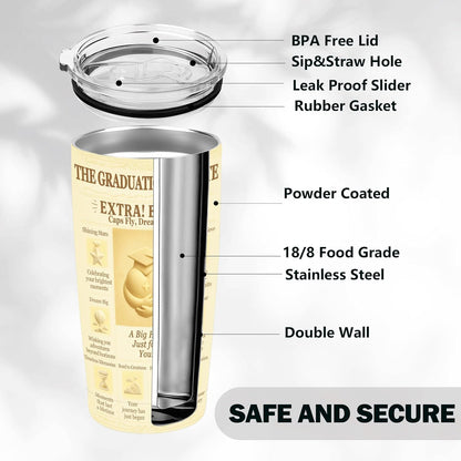 Engineer Gifts 20oz Insulated Tumbler, Newspaper-Inspired Blueprint & Circuit Design, Stainless Steel Travel Mug with Lid, for Men & Women, Students, Graduation, PE/EIT, Retirement, Appreciation