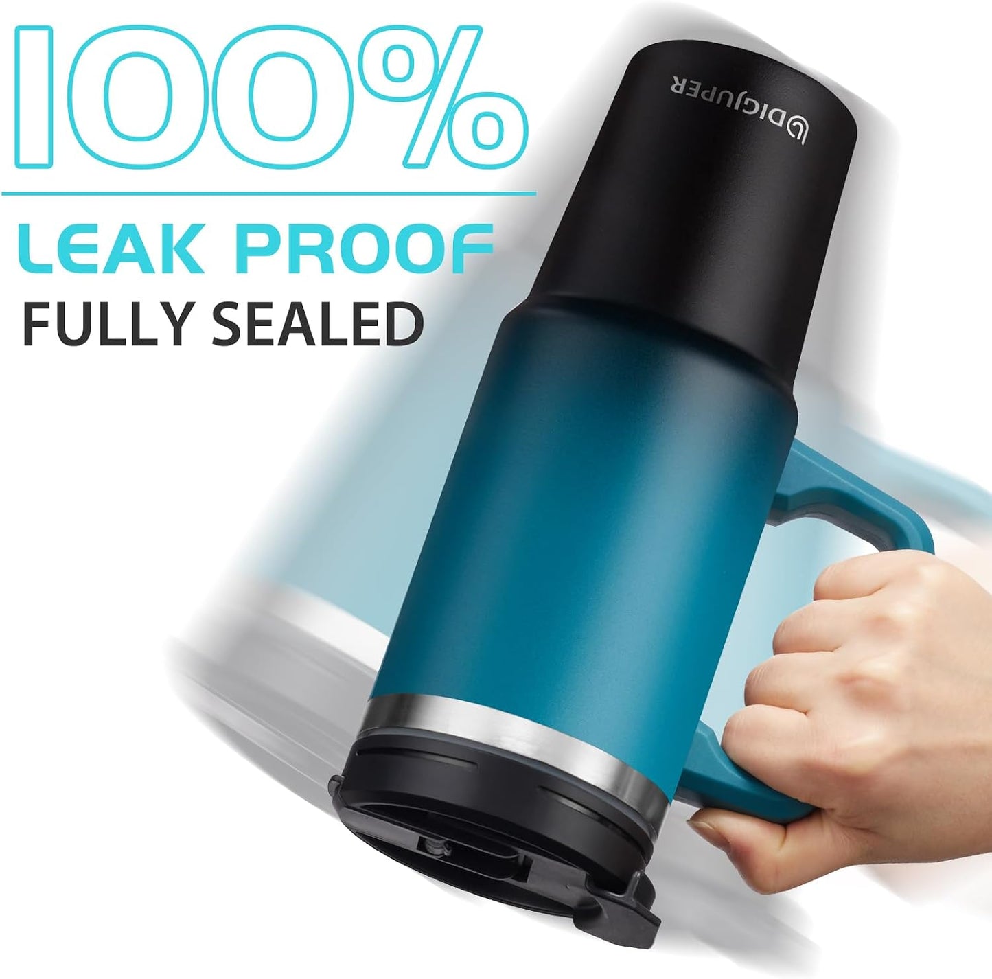 Insulated Tumbler with Straw and Sleeve - Leakproof Water Bottle Fits in Cup Holder, Stainless Steel Cup Coffee Mug Travel Tumbler with Lid, Cold for 36 Hrs/Hot for 12 Hrs