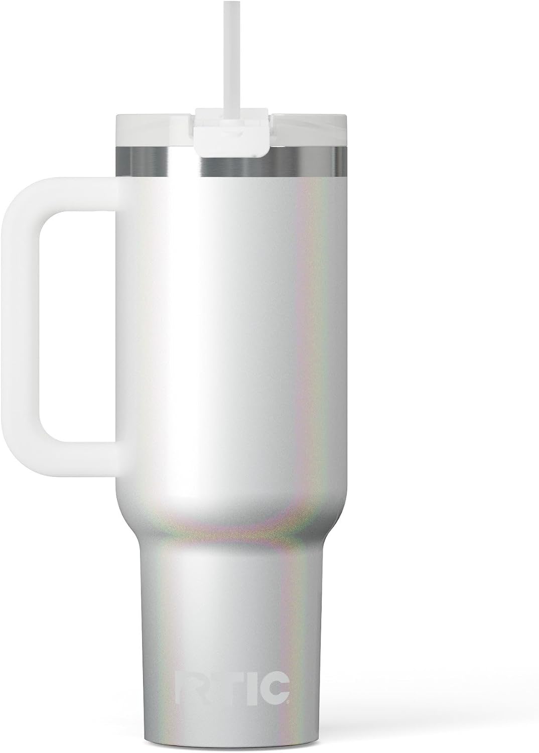 40oz Road Trip Tumbler, Insulated, Ceramic Lined, Periwinkle Bouquet