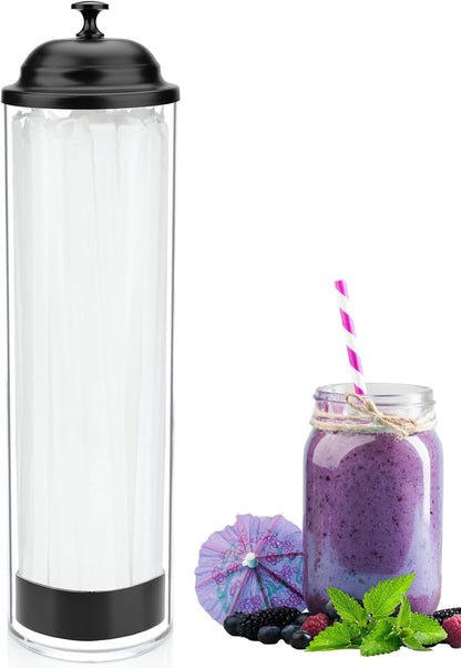 13.5 inch Straw Holder for Standard & Long Bent Drinking Straws