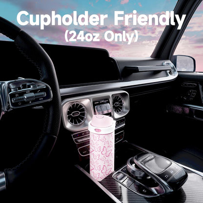 32 oz Insulated Water Bottle with Straw: Stainless Steel Metal Water Bottle with 2-in-1 Lid - Leak Proof, Cold for 24 Hours, Protective Silicone Base, BPA-Free for Sports Gym, Sage - Colors A