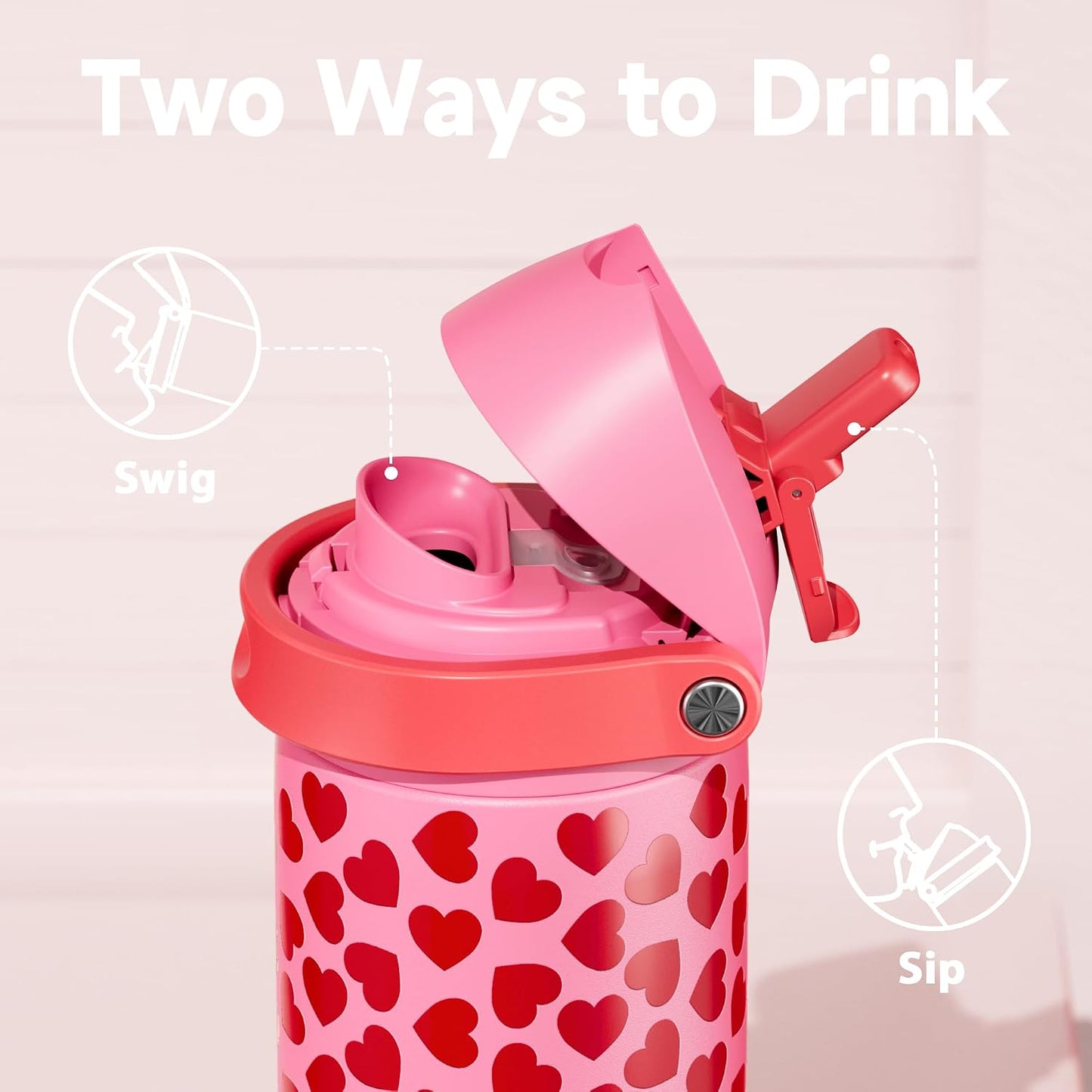 32 oz Insulated Water Bottle with Straw: Stainless Steel Metal Water Bottle with 2-in-1 Lid - Leak Proof, Cold for 24 Hours, Protective Silicone Base, BPA-Free for Sports Gym, Sage - Colors A