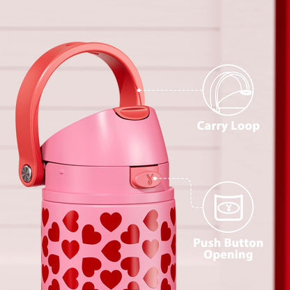 32 oz Insulated Water Bottle with Straw: Stainless Steel Metal Water Bottle with 2-in-1 Lid - Leak Proof, Cold for 24 Hours, Protective Silicone Base, BPA-Free for Sports Gym, Sage - Colors A