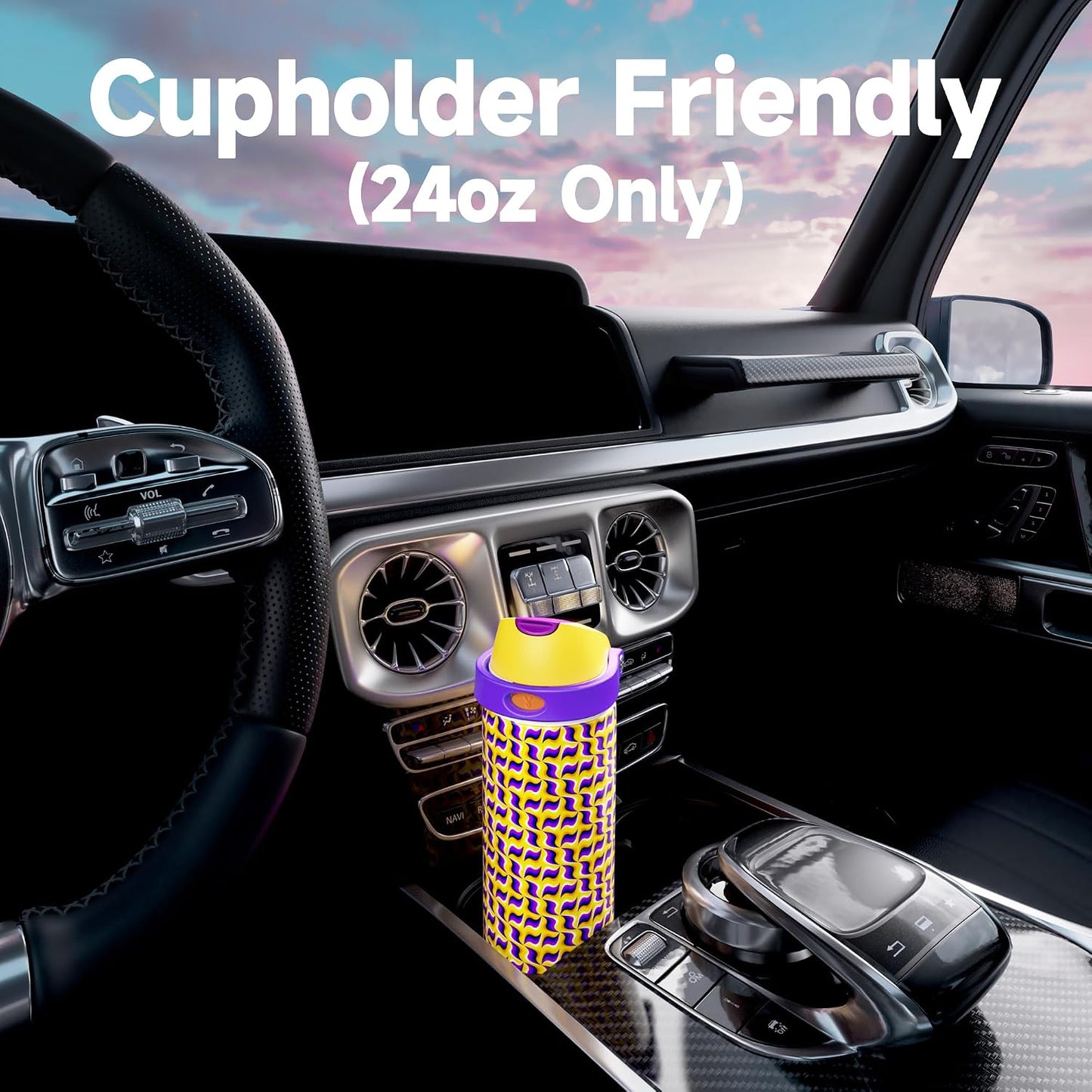32 oz Insulated Water Bottle with Straw: Stainless Steel Metal Water Bottle with 2-in-1 Lid - Leak Proof, Cold for 24 Hours, Protective Silicone Base, BPA-Free for Sports Gym, Sage - Colors A