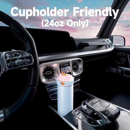 32 oz Insulated Water Bottle with Straw: Stainless Steel Metal Water Bottle with 2-in-1 Lid - Leak Proof, Cold for 24 Hours, Protective Silicone Base, BPA-Free for Sports Gym, Sage - Colors A