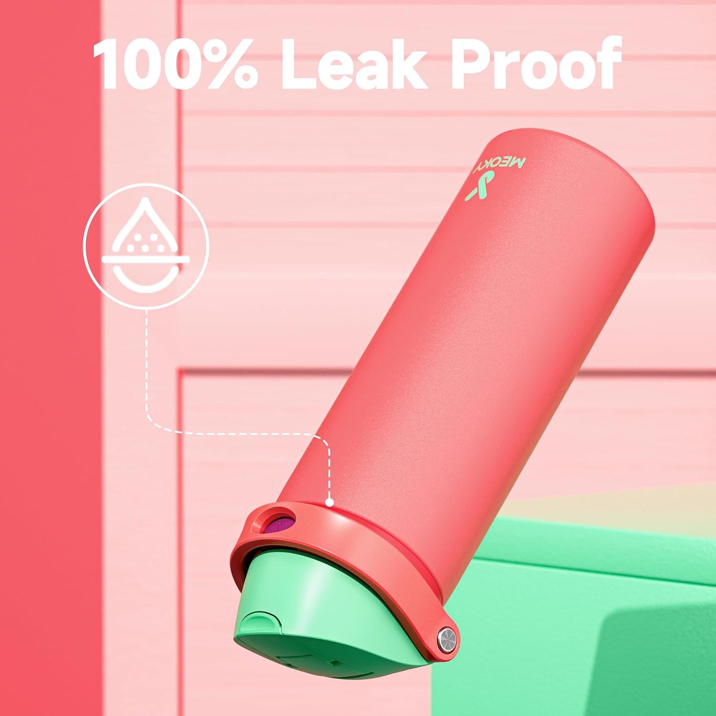 32 oz Insulated Water Bottle with Straw: Stainless Steel Metal Water Bottle with 2-in-1 Lid - Leak Proof, Cold for 24 Hours, Protective Silicone Base, BPA-Free for Sports Gym, Sage - Colors A