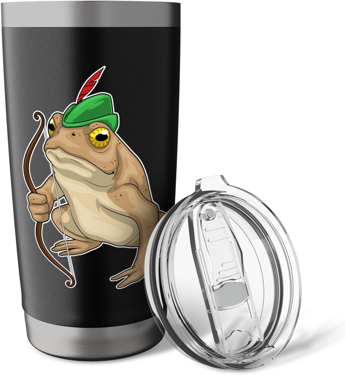 Frog Archer Bow Stainless Steel Insulated Tumbler