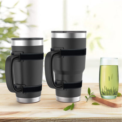 20 Oz 30 Oz 40 Oz Tumbler Handle Adjustable Fit for YETI, RTIC, Ozark Trail, Travel Mug Cup, SIC, Rambler, and All Brands Tumbler Cup